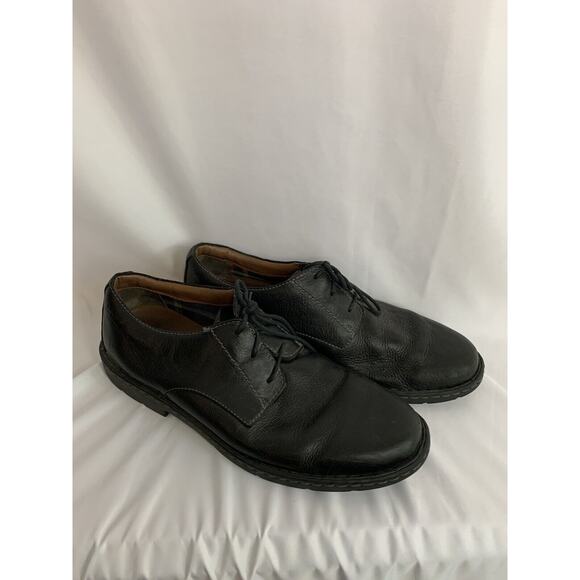 15M Clarks Men\'s Stratton Way 02520 Plus Black Leather Office Oxfords Shoes main image 8